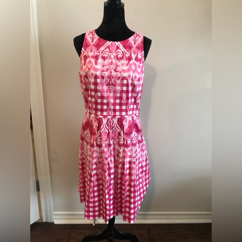 Tahari ASL Gingham Dress - Size 10